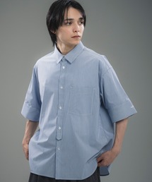 +phenix | +phenix(プラスフェニックス)CUFFED SHORT SLEEVE SHIRT / カフスショートスリーブシャツ(シャツ/ブラウス)