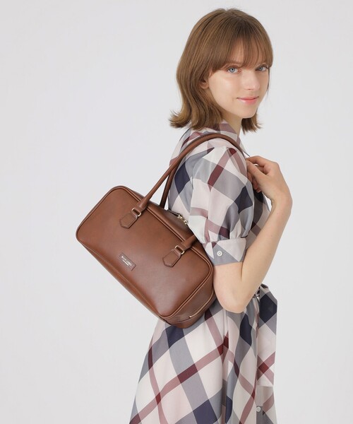 BLUE LABEL CRESTBRIDGE(ブルーレーベルクレストブリッジ)の「ボストンバッグ(ハンドバッグ・レディース・ブラウン系その他3/ブラック・FREE)」の9枚目の写真