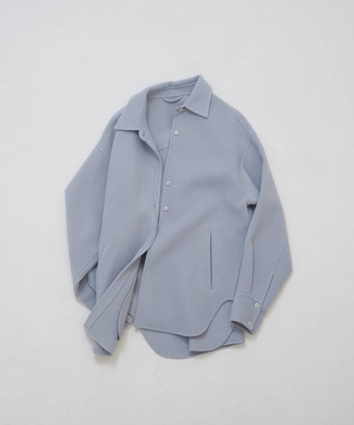 TODAYFUL(トゥデイフル)の「【TODAYFUL/トゥデイフル】Wool Shirts Jacket/ウールシャツジャケット(その他アウター・レディース・ベビーピンク/ブルー系その他/チャコールグレー/セージグリーン/ブラック・36/38)」の17枚目の写真