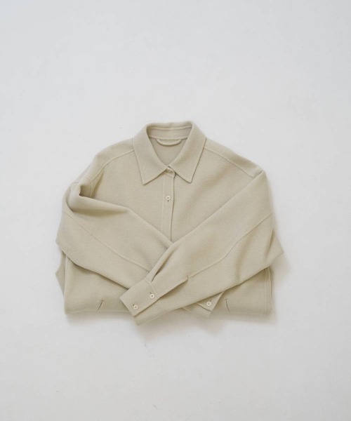 TODAYFUL(トゥデイフル)の「【TODAYFUL/トゥデイフル】Wool Shirts Jacket/ウールシャツジャケット(その他アウター・レディース・ベビーピンク/ブルー系その他/チャコールグレー/セージグリーン/ブラック・36/38)」の11枚目の写真