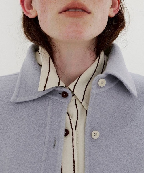 TODAYFUL(トゥデイフル)の「【TODAYFUL/トゥデイフル】Wool Shirts Jacket/ウールシャツジャケット(その他アウター・レディース・ベビーピンク/ブルー系その他/チャコールグレー/セージグリーン/ブラック・36/38)」の15枚目の写真