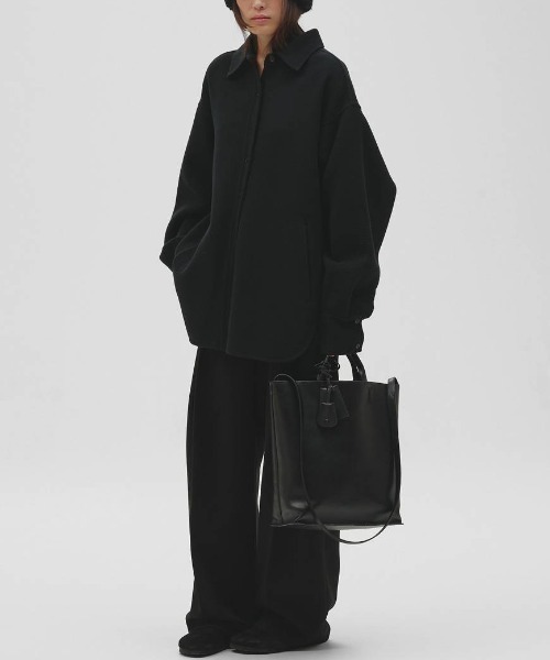 TODAYFUL(トゥデイフル)の「【TODAYFUL/トゥデイフル】Wool Shirts Jacket/ウールシャツジャケット(その他アウター・レディース・ベビーピンク/ブルー系その他/チャコールグレー/セージグリーン/ブラック・36/38)」の6枚目の写真