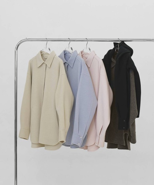 TODAYFUL(トゥデイフル)の「【TODAYFUL/トゥデイフル】Wool Shirts Jacket/ウールシャツジャケット(その他アウター・レディース・ベビーピンク/ブルー系その他/チャコールグレー/セージグリーン/ブラック・36/38)」の20枚目の写真