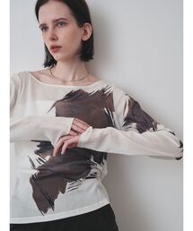 ELENDEEK | ブラードシャギースキンカットソー(Tシャツ/カットソー)