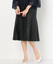 Another Edition | theFIFTHフェイクレザーフレアスカート/theFIFTH FLLT FLAR SK(スカート)
