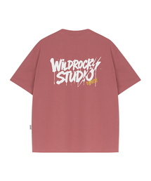 ドリップライトニング クールコットンオーバーサイズ半袖Tシャツ