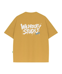 ドリップライトニング クールコットンオーバーサイズ半袖Tシャツ