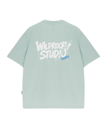 ドリップライトニング クールコットンオーバーサイズ半袖Tシャツ