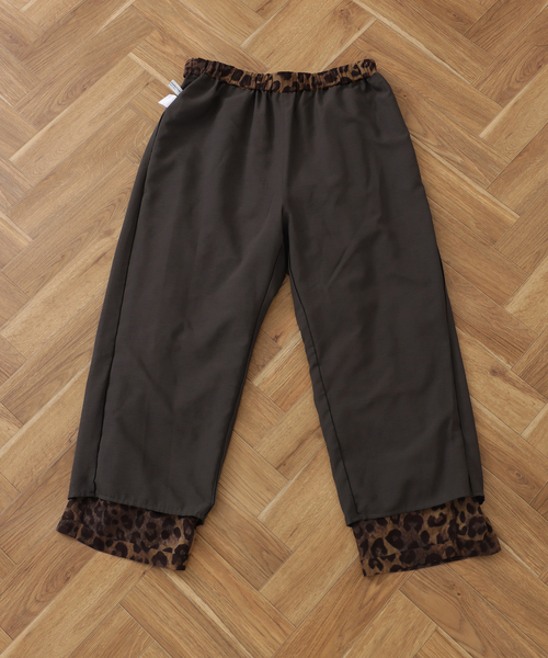 JOURNAL STANDARD LUXE(ジャーナルスタンダード ラックス)の「レオパローン イージーテーパーパンツ(その他パンツ・レディース・ブラウン・FREE)」の18枚目の写真