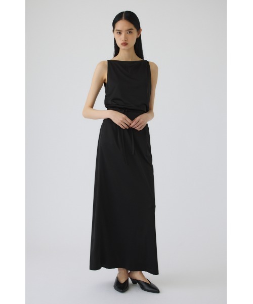 RIM.ARK（リムアーク）の「Triacetate satin tops(トリアセテートサテントップス)（タンクトップ・レディース・ブラウン/ネイビー/ブラック・FREE）」の21枚目の写真