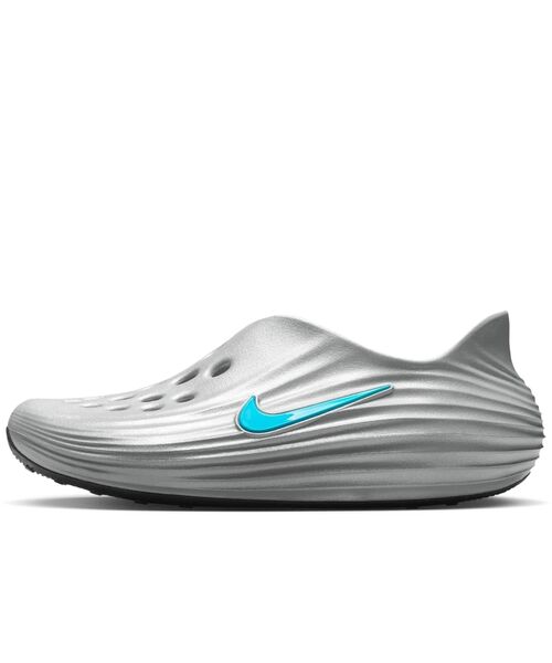 NIKE(ナイキ)の「ナイキ ReactX リジュビネイト メンズシューズ / Nike ReactX Rejuven8 Men's Shoes HV5060-006 Metallic Silver(スリッポン・メンズ・シルバー・30/25/24/29/28/27/26)」の1枚目の写真