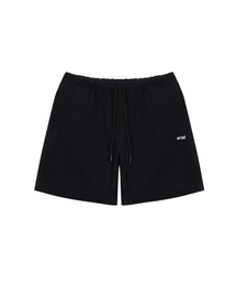MTTIRE（マティレ）の「BASIC LOGO SHORT SWEAT PANTS / BLACK（その他パンツ）」