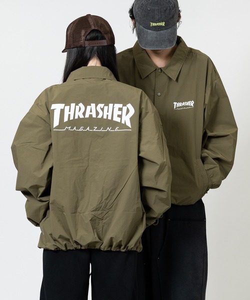 ブランド古着】THRASHER｜スラッシャーのその他アウター（グリーン