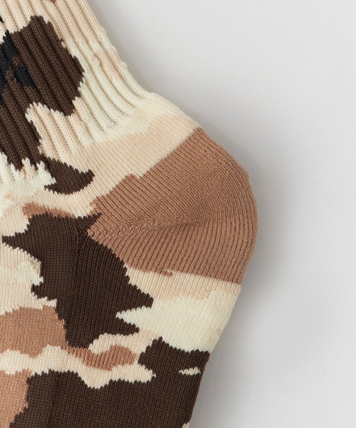 AVIREX(アヴィレックス)の「AVIREX/アビレックス AX Camouflage 3P Socks カモフラージュ 3足組 ソックス 靴下 迷彩柄 サイドプリント クルー丈ソックス 3足セット メンズ 秋 秋服 2026年秋冬(ソックス/靴下・メンズ・カモフラージュ・25-27)」の16枚目の写真