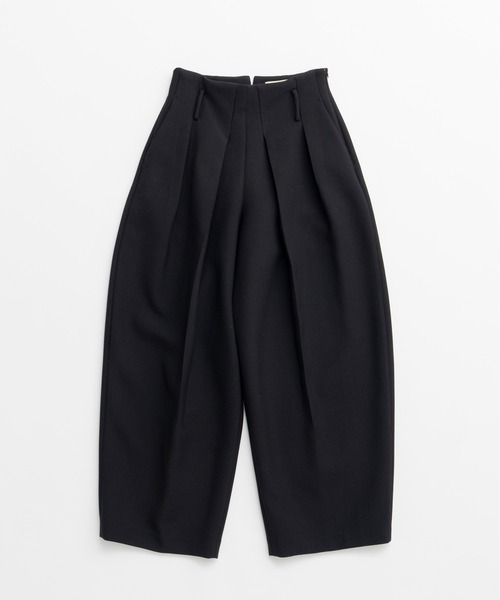 PRANK PROJECT(プランクプロジェクト)の「【2026Autumn Pre-Order】フォルムコクーンパンツ / Form Cocoon Pants(スラックス・レディース・グレー/ブラック/モカ・38/36)」の10枚目の写真
