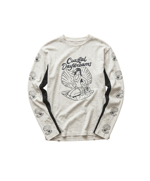 STEEPC（スティップ）の「コントラスト*グラフィック長袖Tシャツ（Tシャツ/カットソー・レディース・その他・SMALL/LARGE/MEDIUM）」の2枚目の写真