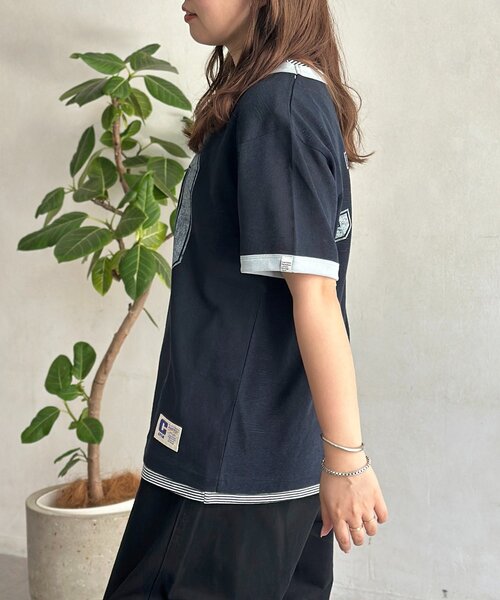CPCM(シーピーシーエム)の「タンクセットシアースラブフットボールT(Tシャツ/カットソー・メンズ・ブラウン/ネイビー/オフホワイト/アイボリー・SMALL/MEDIUM/LARGE)」の5枚目の写真