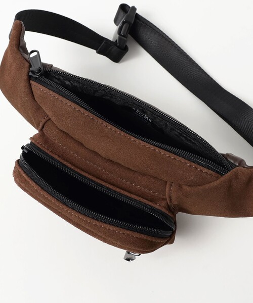 BEAMS HEART(ビームスハート)の「フェイクスエード ウエストポーチ(トートバッグ・メンズ・ブラウン/ベージュ・ONE SIZE)」の18枚目の写真