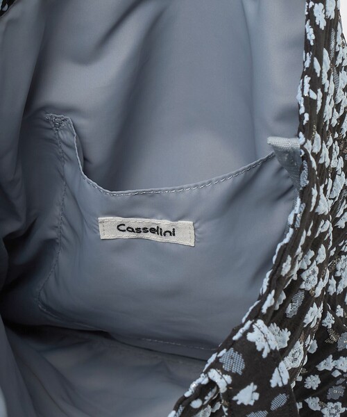 Casselini(キャセリーニ)の「<CASSELINI>ベアチャームツキ トートバッグ< Select by EMMEL REFINES >(トートバッグ・レディース・ベージュ/ライトブルー・FREE)」の9枚目の写真
