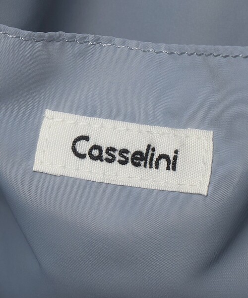 Casselini(キャセリーニ)の「<CASSELINI>ベアチャームツキ トートバッグ< Select by EMMEL REFINES >(トートバッグ・レディース・ベージュ/ライトブルー・FREE)」の10枚目の写真