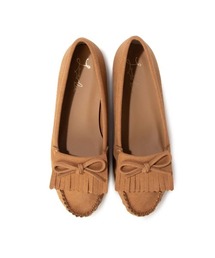 Launa lea（ラウナレア）の「【26秋冬】フリンジモカシンローファー(0635)（モカシン/デッキシューズ）」