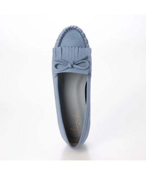Launa lea(ラウナレア)の「【26秋冬】フリンジモカシンローファー(0635)(モカシン/デッキシューズ・レディース・ブルー系その他/グレー系その他/キャメル/ブラック系その他・23.0cm/22.0cm/23.5cm/22.5cm/24.0cm/24.5cm/25.0cm)」の10枚目の写真