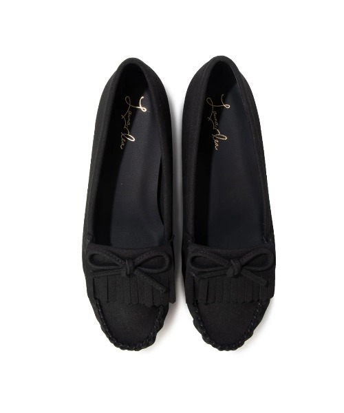 Launa lea(ラウナレア)の「【26秋冬】フリンジモカシンローファー(0635)(モカシン/デッキシューズ・レディース・ブルー系その他/グレー系その他/キャメル/ブラック系その他・23.0cm/22.0cm/23.5cm/22.5cm/24.0cm/24.5cm/25.0cm)」の12枚目の写真