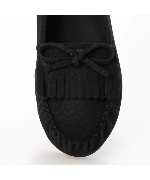 Launa lea(ラウナレア)の「【26秋冬】フリンジモカシンローファー(0635)(モカシン/デッキシューズ・レディース・ブルー系その他/グレー系その他/キャメル/ブラック系その他・23.0cm/22.0cm/23.5cm/22.5cm/24.0cm/24.5cm/25.0cm)」の17枚目の写真