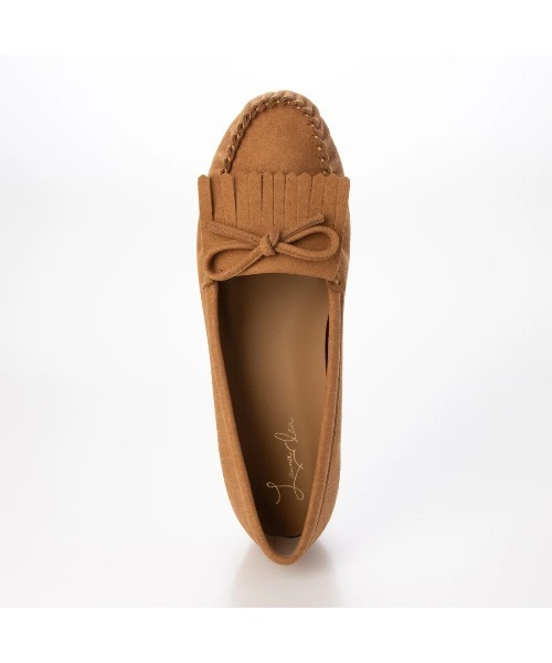 Launa lea(ラウナレア)の「【26秋冬】フリンジモカシンローファー(0635)(モカシン/デッキシューズ・レディース・ブルー系その他/グレー系その他/キャメル/ブラック系その他・23.0cm/22.0cm/23.5cm/22.5cm/24.0cm/24.5cm/25.0cm)」の22枚目の写真