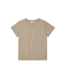 DEINET ESSENTIAL SLUB T-SHIRTS IN BEIGE
