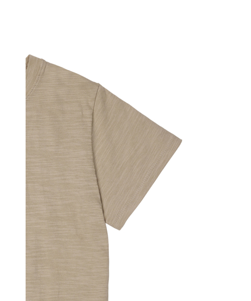 DEINET(ダイニット)の「DEINET ESSENTIAL SLUB T-SHIRTS IN BEIGE(Tシャツ/カットソー・レディース・その他・FREE)」の5枚目の写真