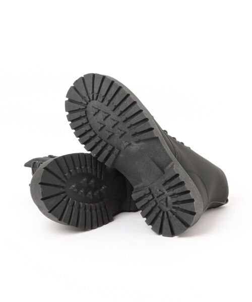 Burner(バーナー)の「【Cr+ov(クローヴ)】マットレザー調 レースアップ ミドルブーツ cro-boots-10-38【RBTS】(ブーツ・メンズ・ブラック・LARGE/MEDIUM/SMALL)」の3枚目の写真