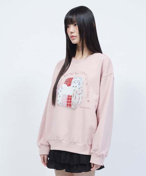 LMR(エルエムアール)の「コジシャニョン アートワーク スウェット PINK(スウェット・レディース・PINK・SMALL/MEDIUM/LARGE)」の12枚目の写真