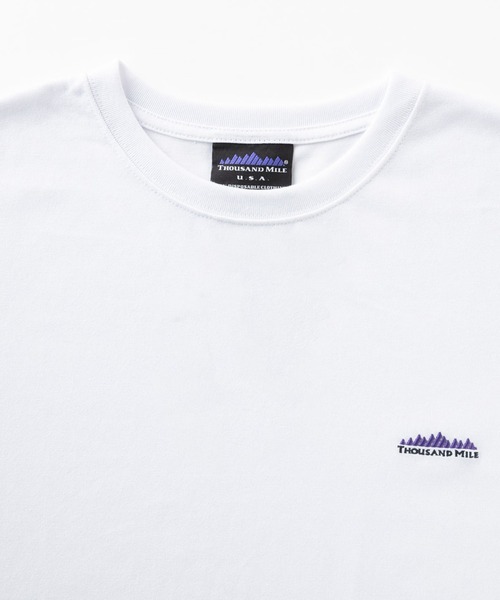 THOUSAND MILE（サウザンドマイル）の「THOUSAND MILE/サウザンドマイル SHORT SLEEVE T-SHIRT & SHORT PANTS SET ショートスリーブTシャツ＆ショートパンツ セット 2026年 夏 夏服（セットアップ・メンズ・ホワイト×ブラック・XS/L）」の12枚目の写真