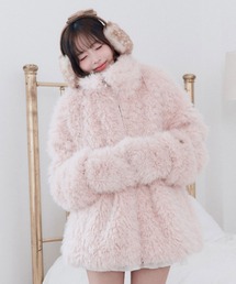 OLIVE des OLIVE(�I���[�u�f�I���[�u)��Fluffy Fur Blouson(�u���]��)