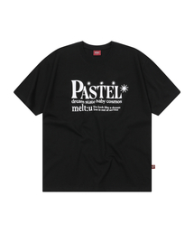 パステルTシャツ ブラック