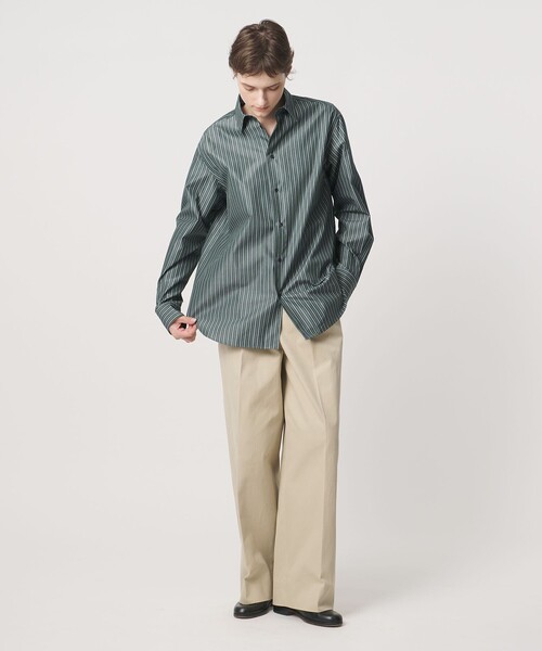 LOEFF(ロエフ)の「<LOEFF>ストライプ レギュラーカラー シャツ(シャツ/ブラウス・レディース・ケリーグリーン・1/0)」の15枚目の写真