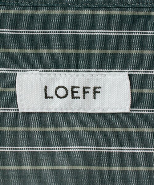 LOEFF(ロエフ)の「<LOEFF>ストライプ レギュラーカラー シャツ(シャツ/ブラウス・レディース・ケリーグリーン・1/0)」の11枚目の写真