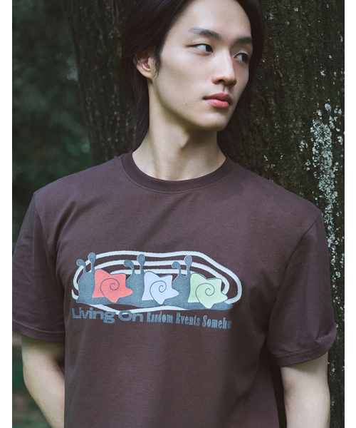 LORES(ロアス)の「Snail Trio Tee - Brown(Tシャツ/カットソー・メンズ・その他・MEDIUM/LARGE/SMALL)」の6枚目の写真