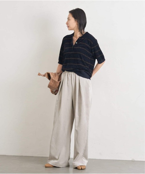 JOURNAL STANDARD(ジャーナルスタンダード)の「《新色あり/追加》コーデュロイワイドパンツ(その他パンツ・レディース・ホワイト×ホワイト/ライトブルー/ブラック系その他・38/36)」の20枚目の写真
