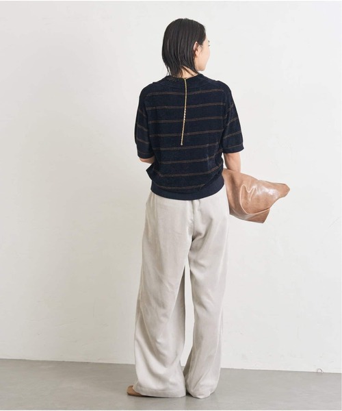 JOURNAL STANDARD(ジャーナルスタンダード)の「《新色あり/追加》コーデュロイワイドパンツ(その他パンツ・レディース・ホワイト×ホワイト/ライトブルー/ブラック系その他・38/36)」の21枚目の写真