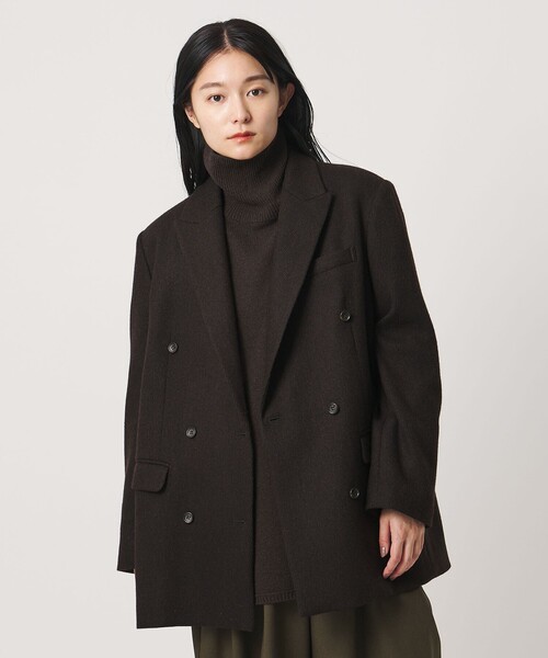 MARW UNITED ARROWS(マルゥ ユナイテッドアローズ)の「<MARW UNITED ARROWS>オーバー ダブル ジャケット(テーラードジャケット・レディース・ダークグレー/グレー/ブラック/ダークブラウン・38/36/34)」の4枚目の写真