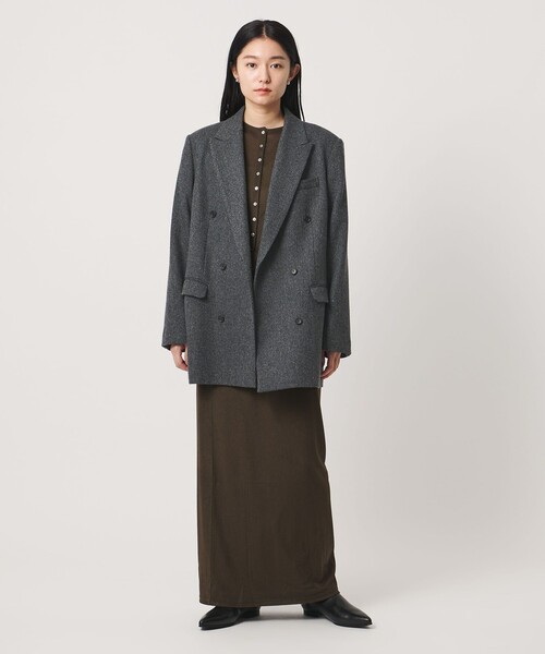 MARW UNITED ARROWS(マルゥ ユナイテッドアローズ)の「<MARW UNITED ARROWS>オーバー ダブル ジャケット(テーラードジャケット・レディース・ダークグレー/グレー/ブラック/ダークブラウン・38/36/34)」の5枚目の写真