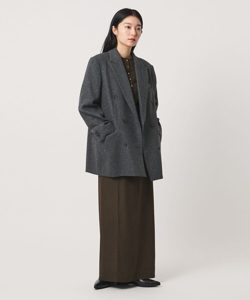MARW UNITED ARROWS(マルゥ ユナイテッドアローズ)の「<MARW UNITED ARROWS>オーバー ダブル ジャケット(テーラードジャケット・レディース・ダークグレー/グレー/ブラック/ダークブラウン・38/36/34)」の6枚目の写真