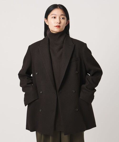 MARW UNITED ARROWS(マルゥ ユナイテッドアローズ)の「<MARW UNITED ARROWS>オーバー ダブル ジャケット(テーラードジャケット・レディース・ダークグレー/グレー/ブラック/ダークブラウン・38/36/34)」の7枚目の写真