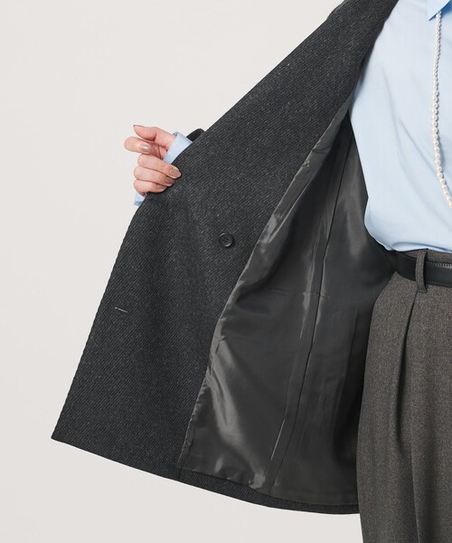 MARW UNITED ARROWS(マルゥ ユナイテッドアローズ)の「<MARW UNITED ARROWS>オーバー ダブル ジャケット(テーラードジャケット・レディース・ダークグレー/グレー/ブラック/ダークブラウン・38/36/34)」の10枚目の写真