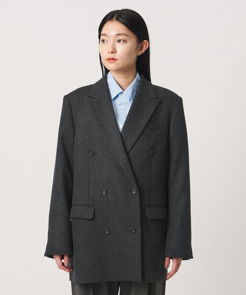 MARW UNITED ARROWS(マルゥ ユナイテッドアローズ)の「<MARW UNITED ARROWS>オーバー ダブル ジャケット(テーラードジャケット・レディース・ダークグレー/グレー/ブラック/ダークブラウン・38/36/34)」の11枚目の写真