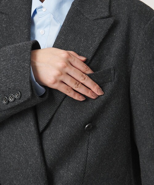 MARW UNITED ARROWS(マルゥ ユナイテッドアローズ)の「<MARW UNITED ARROWS>オーバー ダブル ジャケット(テーラードジャケット・レディース・ダークグレー/グレー/ブラック/ダークブラウン・38/36/34)」の18枚目の写真