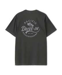 PDI ALOHA & SCRIPT LOGO T-SHIRT(PIGMENT DYED)