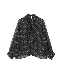 【EPOCA STORIA】シフォンドットブラウス《WEB&EPOCA THE SHOP店舗限定》